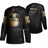Maglia Hockey Golden Edition Edmonton Oilers Connor Mcdavid Autentico Nero