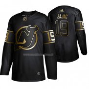 Maglia Hockey Golden Edition New Jersey Devils Travis Zajac Autentico Nero