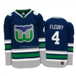Maglia Hockey Hartford Whalers Haydn Fleury Heritage Throwback Blu