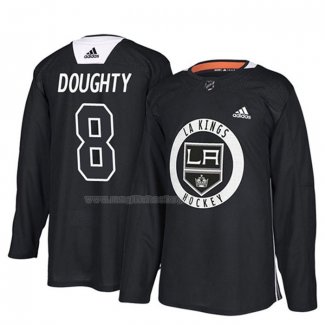 Maglia Hockey Los Angeles Kings Drew Doughty New Season Practice Nero