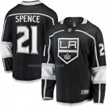 Maglia Hockey Los Angeles Kings Jordan Spence Home Premier Breakaway Nero