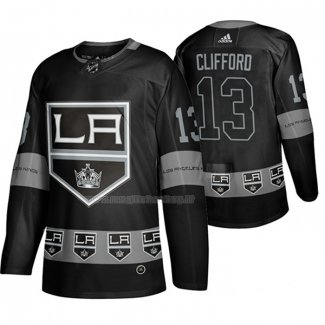 Maglia Hockey Los Angeles Kings Kyle Clifford Breakaway Nero