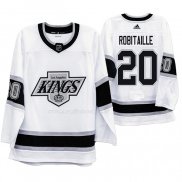 Maglia Hockey Los Angeles Kings Luc Robitaille Heritage Throwback Bianco