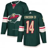 Maglia Hockey Minnesota Wild Joel Eriksson Ek Home Autentico Verde