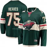 Maglia Hockey Minnesota Wild Ryan Reaves Home Breakaway Verde