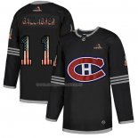 Maglia Hockey Montreal Canadiens Brendan Gallagher 2020 USA Flag Nero