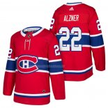 Maglia Hockey Montreal Canadiens Karl Alzner Autentico Home 2018 Rosso