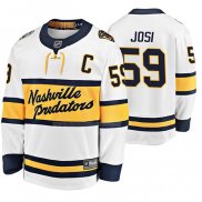Maglia Hockey Nashville Predators Roman Josi Breakaway Giocatore 2020 Winter Classic Bianco