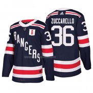 Maglia Hockey New York Rangers Mats Zuccarello Autentico 2018 Winter Classic Blu