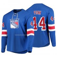 Maglia Hockey New York Rangers Neal Pionk Platinum Blu
