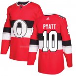 Maglia Hockey Ottawa Senators Tom Pyatt Autentico 2017 100 Classic Rosso