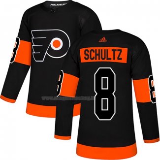 Maglia Hockey Philadelphia Flyers Dave Schultz Alternato Autentico Nero