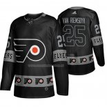 Maglia Hockey Philadelphia Flyers James Van Riemsdyk Breakaway Nero