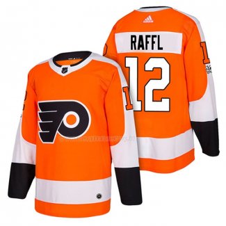 Maglia Hockey Philadelphia Flyers Michael Raffl Autentico Home 2018 Arancione