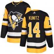 Maglia Hockey Pittsburgh Penguins Chris Kunitz Home Autentico Nero