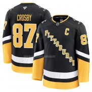 Maglia Hockey Pittsburgh Penguins Sidney Crosby Alternato Nero