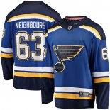 Maglia Hockey St. Louis Blues Personalizzate Alternato Autentico Blu