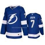 Maglia Hockey Tampa Bay Lightning Mathieu Joseph Home Autentico Blu