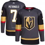 Maglia Hockey Vegas Golden Knights Alex Pietrangelo Home Autentico Gris