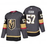 Maglia Hockey Vegas Golden Knights David Perron Home Autentico Giocatore Gris