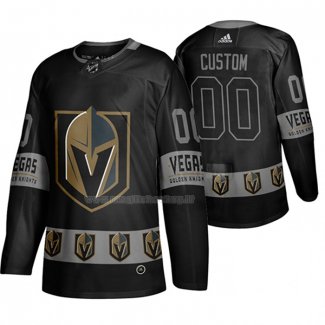 Maglia Hockey Vegas Golden Knights Personalizzate Breakaway Nero