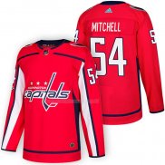 Maglia Hockey Washington Capitals Mason Mitchell Autentico Home 2018 Rosso