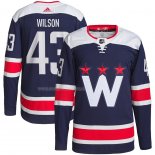 Maglia Hockey Washington Capitals Tom Wilson Alternato Autentico 2020-21 Blu