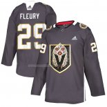Maglia Vegas Golden Knights Marc-andre Fleury Dia de Los Muertos Gris