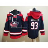 Felpa con Cappuccio Columbus Blue Jackets Jakub Voracek Blu