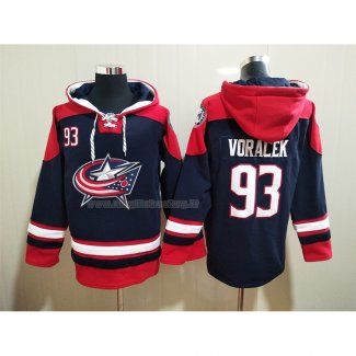 Felpa con Cappuccio Columbus Blue Jackets Jakub Voracek Blu