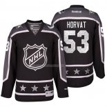 Maglia Hockey 2017 All Star Vancouver Canucks Bo Horvat Nero