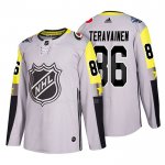 Maglia Hockey 2018 All Star Carolina Hurricanes Teuvo Teravainen Gris