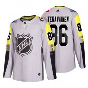 Maglia Hockey 2018 All Star Carolina Hurricanes Teuvo Teravainen Gris