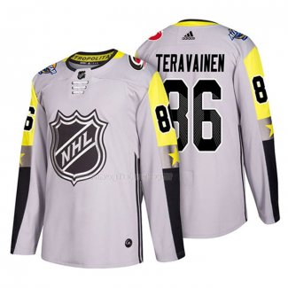 Maglia Hockey 2018 All Star Carolina Hurricanes Teuvo Teravainen Gris