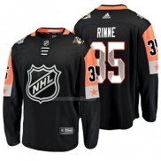 Maglia Hockey 2018 All Star Nashville Predators Pekka Rinne Nero
