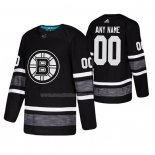 Maglia Hockey 2019 All Star Boston Bruins Personalizzate Nero