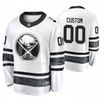 Maglia Hockey 2019 All Star Buffalo Sabres Personalizzate Bianco