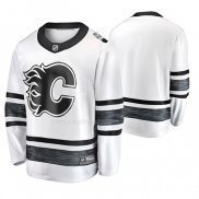 Maglia Hockey 2019 All Star Calgary Flames Bianco
