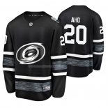 Maglia Hockey 2019 All Star Carolina Hurricanes Sebastian Aho Nero