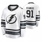 Maglia Hockey 2019 All Star Tampa Bay Lightning Steven Stamkos Bianco