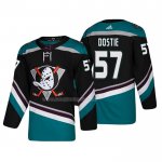 Maglia Hockey Anaheim Ducks Alex Dostie Alternato 25th Anniversario Autentico Nero