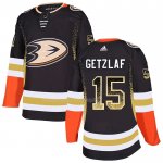 Maglia Hockey Anaheim Ducks Ryan Getzlaf Drift Fashion Nero