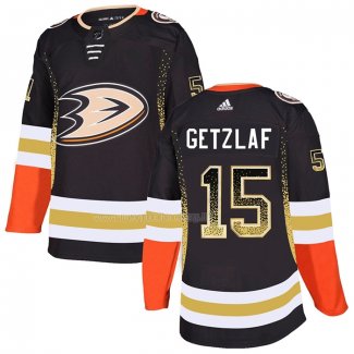 Maglia Hockey Anaheim Ducks Ryan Getzlaf Drift Fashion Nero