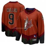Maglia Hockey Arizona Coyotes Clayton Keller Special Edition Breakaway Arancione