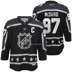 Maglia Hockey Bambino 2017 All Star Edmonton Oilers Connor Mcdavid Nero