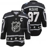 Maglia Hockey Bambino 2017 All Star Edmonton Oilers Connor Mcdavid Nero
