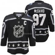 Maglia Hockey Bambino 2017 All Star Edmonton Oilers Connor Mcdavid Nero