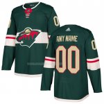 Maglia Hockey Bambino Minnesota Wild Personalizzate Home Verde