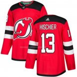 Maglia Hockey Bambino New Jersey Devils Nico Hischier Home Autentico Rosso
