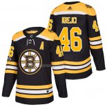 Maglia Hockey Boston Bruins David Krejci Home Autentico 2018 Nero